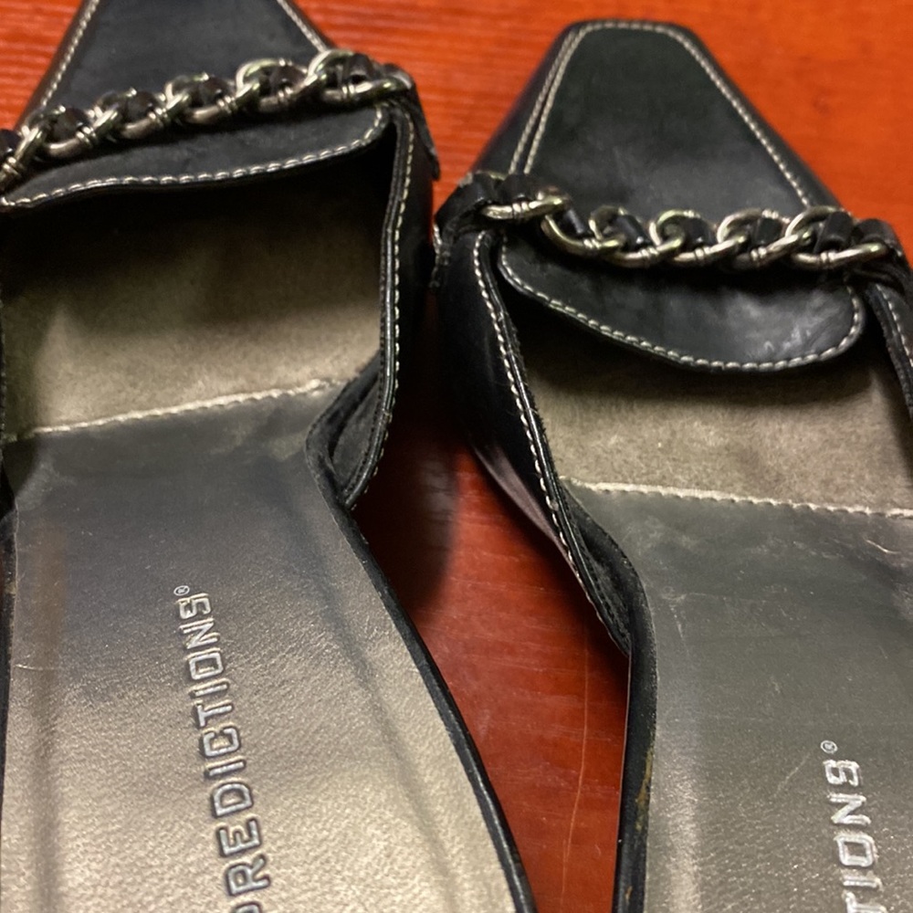 Predictions BNWOT chain mule kitten heels - Picture 6 of 6